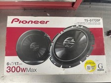 Pioneer TS-G1720F 6"  Car Van Door Speakers Black
