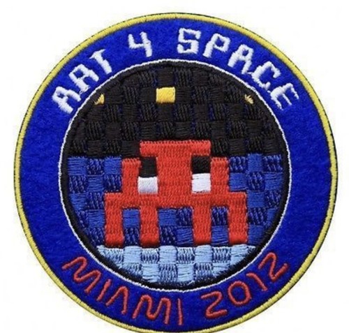Invader art space - space, patch