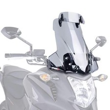 Puig Touring Screen with Visor Light Smoke For Honda NC 700 X 2012-2013