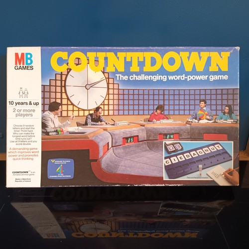 Countdown board game - game, vintage