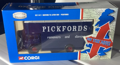 Corgi cc11411 bedford luton - corgi/cc11411/bedford, tk