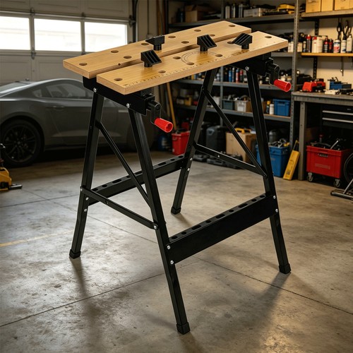 Wooden workbench bench - wooden,
