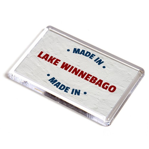 Fridge magnet made in lake - fridge,