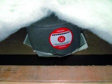 Downlight intumescent acoustic loft cover fire hood 130x130x70mm 60 minutes