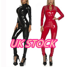 Women`Wet Look PVC Leather