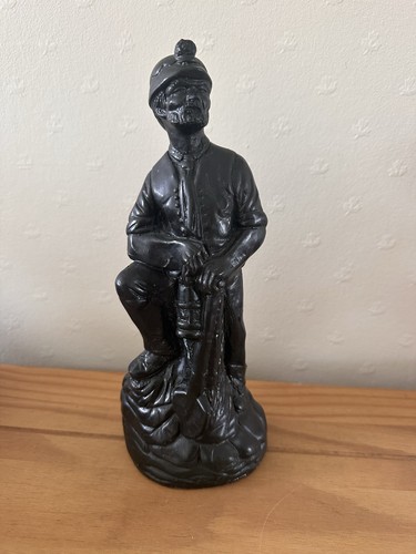 Coal miner figure ornament - miner,