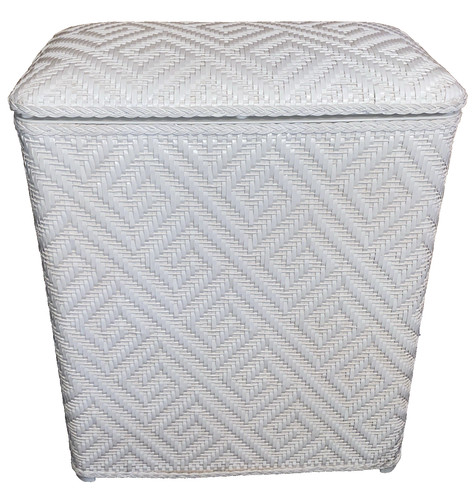 Vintage white woven - vintage, faux