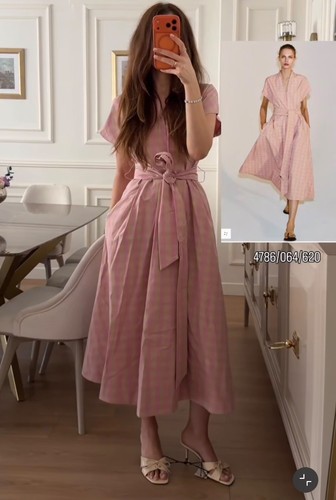 Zara new woman belted midi - zara,