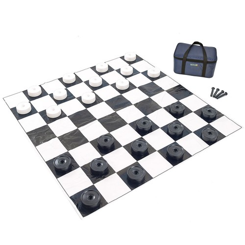 Mini giant draughts set x - draughts,