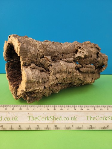 Cork bark hamster tube - cork,