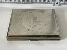 Vintage Chrome Metal Cigarette