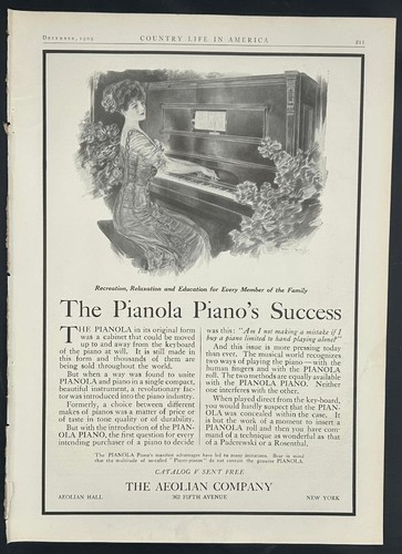 Magazine 1909 aeolian - ad*,