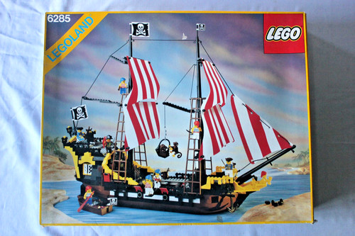 Lego pirate ship 6285 black - ship,