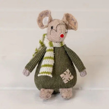 Fabric Fat Felt Mouse With