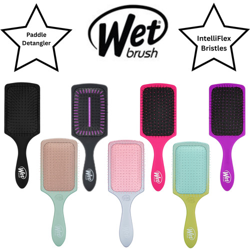 Wet brush paddle detangler - paddle,