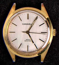 Caravelle [Bulova] France Men's Hand-Wind Vintage Watch -- Running