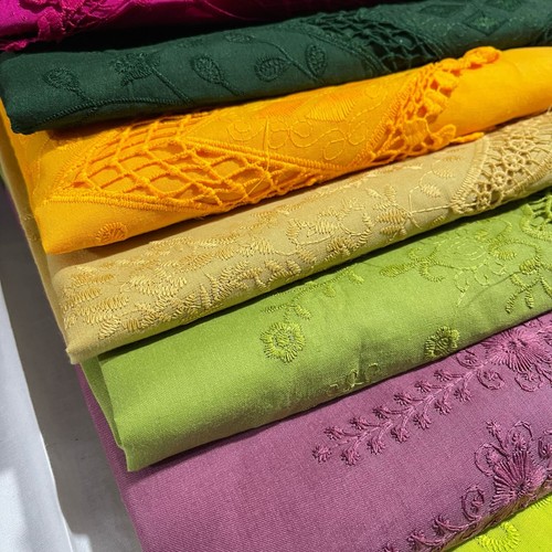 Cotton crochet embroidery - cotton,