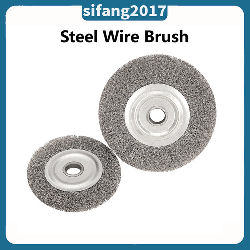 Steel wire brush - brush, wheel
