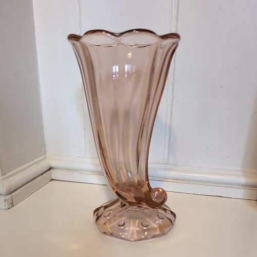 Art deco stolzle pink - deco,