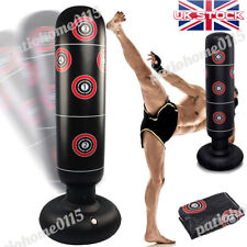 Free Standing Boxing Punching Bag Stand Dummy Target Fitness Kick Inflatable Gym
