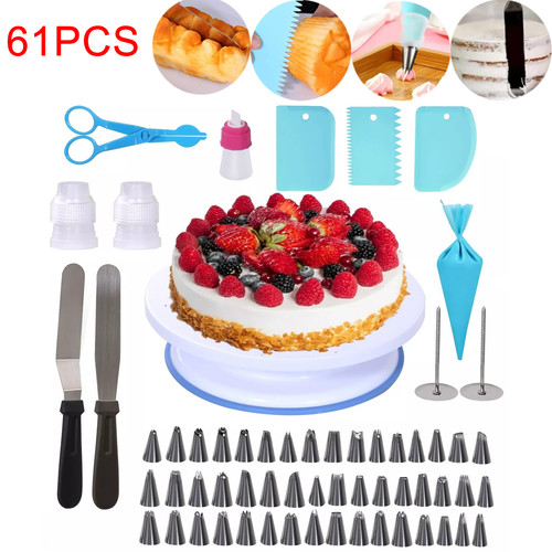 61pcs cake turntable rotating - 61pcs,