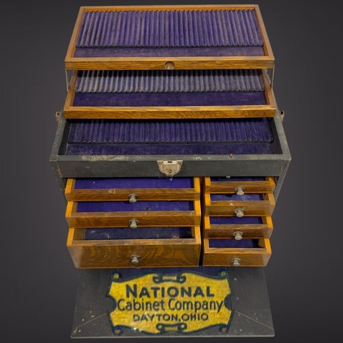Vintage national oak drawer - vintage,