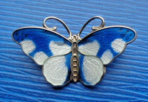 Norwegian silver enamel - norwegian,