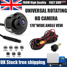 Rotating HD Car Rear View Camera Reversing Parking Cam Night Vision Waterproof