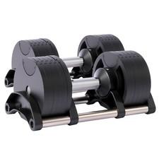 Adjustable Weight Set 20kg – 6-in-1 Cast Iron Dumbbell for Home Workouts 2-20kg