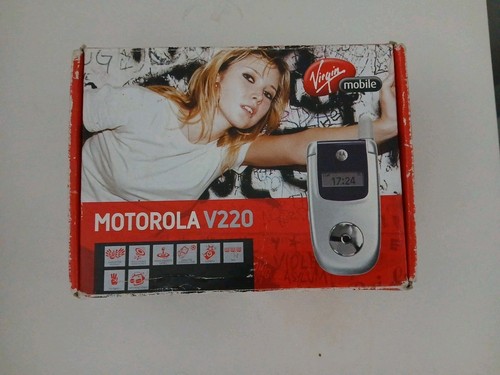 Motorola v220 silver - motorola, mobile
