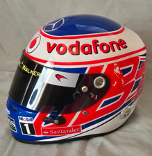 Jenson Button 2011 1/2 Scale Helmet Vodafone McLaren Mercedes F1 mini helmet
