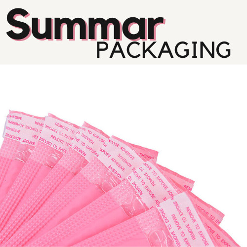 Bubble wrap bags pouches clear - bubble,