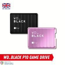 NEW WD BLACK P10 2TB 4TB 5TB 6TB Portable Game Drive USB 3.2 - PS5 Xbox PC FAST