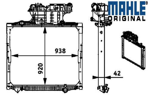 Radiator engine cooling - radiator,,