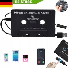 Bluetooth 5.0 Cassette Adapter Car Wireless Cassette Adapter Cassette MP3 Radio