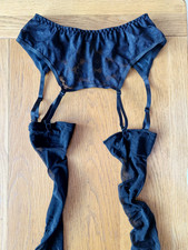 Black Sheer Stockings &