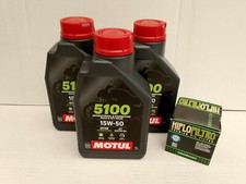 Motul Oil 5100 / Oil Filter Aprilia 650 Pegaso i.e. 01-04