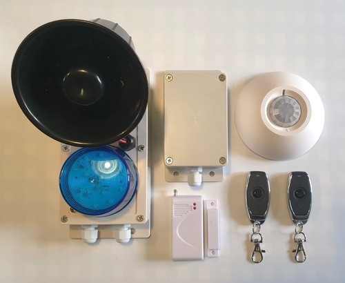 Intruder alarm for garage - alarm,