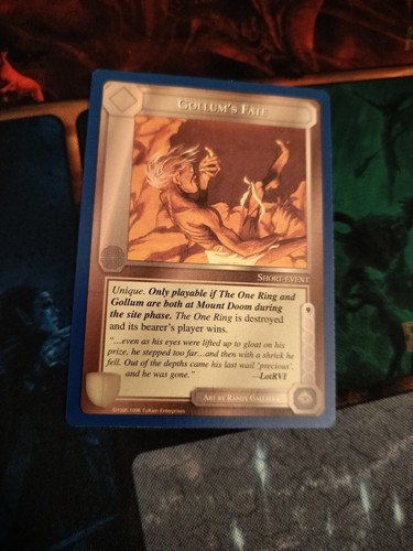 Middle earth ccg tcg - earth, gollum's