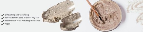 Premium clay face mask skin - face,