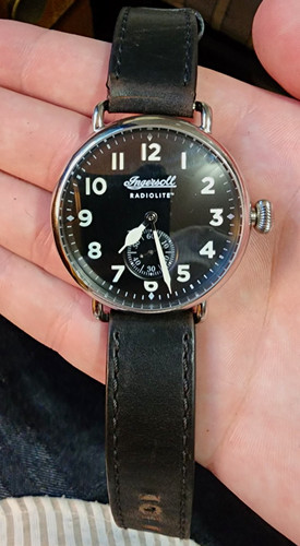 Ingersoll radiolite 45mm black - ingersoll,