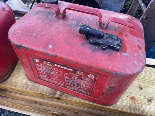Metal boat fuel - metal, tank