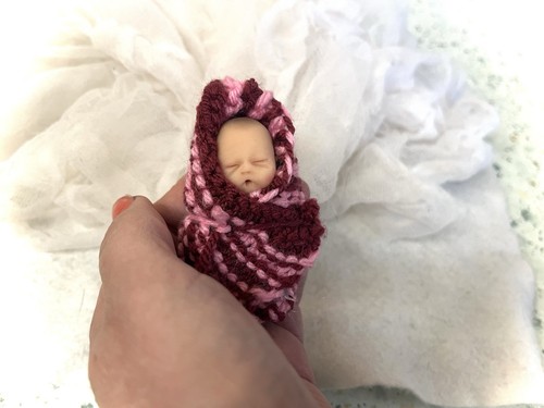 Polymer ooak baby - baby, doll,bundle