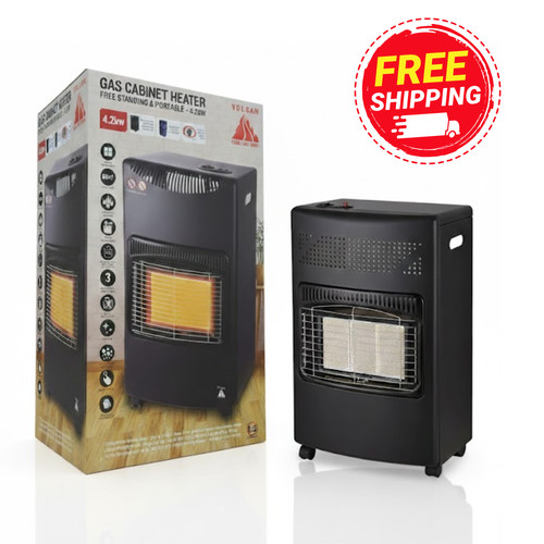 Volcan 2kw portable calor - 4.2kw,
