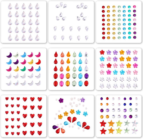 Cobee sheets face gems - face,