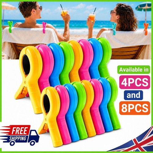 Beach towel pegs clips - beach,