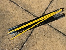 VANGO DIABLO 600XL spare poles YELLOW SET