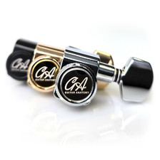 Guitar Anatomy Staggered Locking Tuners –  F Compatible Two Pin Machine Heads