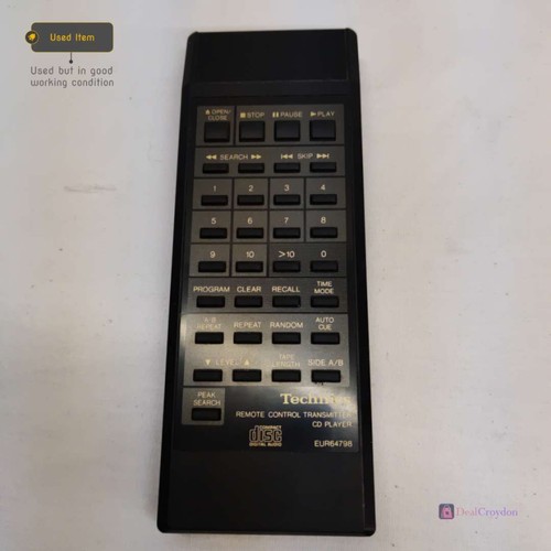 Technics eur64798 remote - technics,