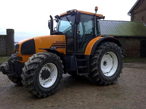 Renault ares tractor stickers - tractor,